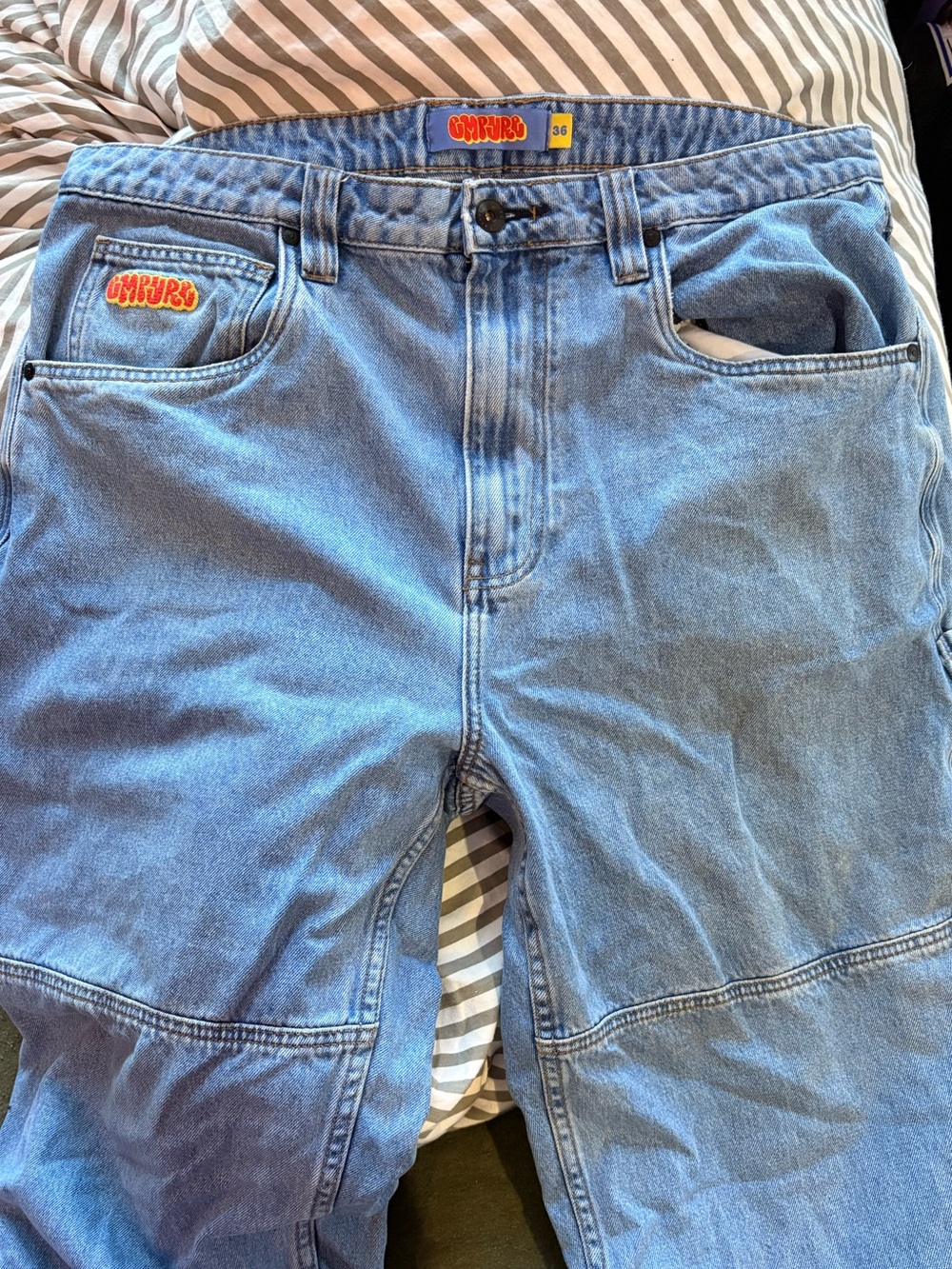 Empyre Light Blue Relaxed Men's Jeans